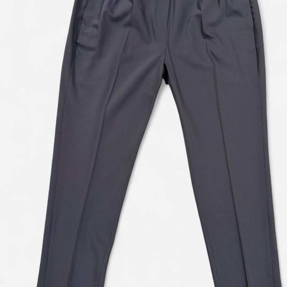 Brunello-cucinelli Women's Blue and Grey Trousers